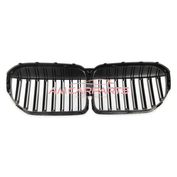 Upgrade Design Kühlergrill / Sportgrill passend für BMW 7er G11 / G12 Facelift 19+ Matt schwarz