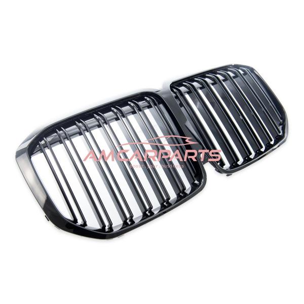 Upgrade Design Kühlergrill / Sportgrill passend für BMW X7 G07 Vor-Facelift 19-22 Hochglanz schwarz