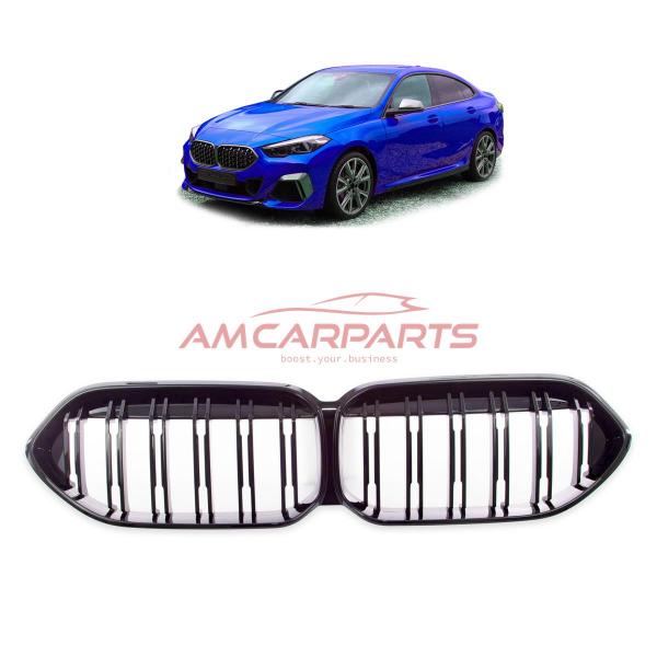 Upgrade Design Kühlergrill / Sportgrill passend für BMW 2er F44 20+ Hochglanz schwarz