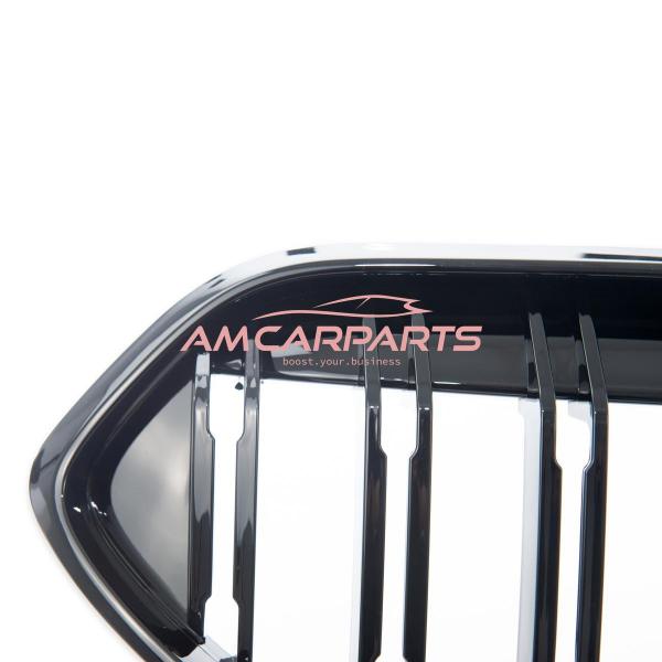 Upgrade Design Kühlergrill / Sportgrill passend für BMW 2er F44 20+ Hochglanz schwarz