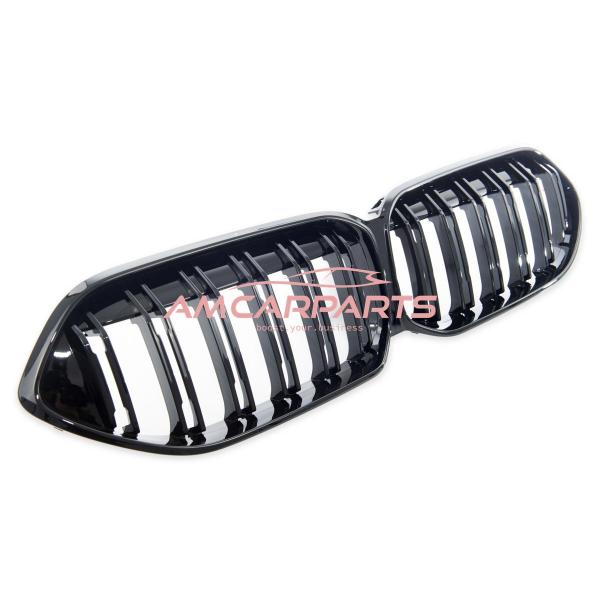 Upgrade Design Kühlergrill / Sportgrill passend für BMW 2er F44 20+ Hochglanz schwarz
