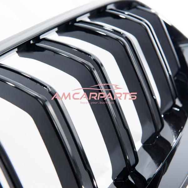 Upgrade Design Kühlergrill / Sportgrill passend für BMW 8er G14 / G15, F92 / G16 18-21 Hochglanz schwarz