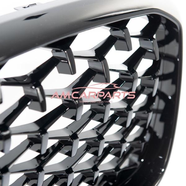 Upgrade "Teardrop" Design Kühlergrill / Sportgrill passend für BMW X3 G01, F97 / X4 G02, F98 Facelift 21+ Hochglanz schwarz