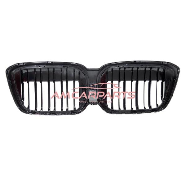 Upgrade Design Kühlergrill / Sportgrill passend für BMW iX3 G08 21+ Hochglanz schwarz