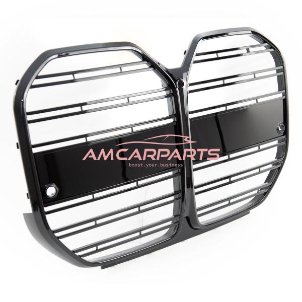 Upgrade Design Kühlergrill / Sportgrill passend für BMW 4er G26 Vor-Facelift 21+ Hochglanz schwarz