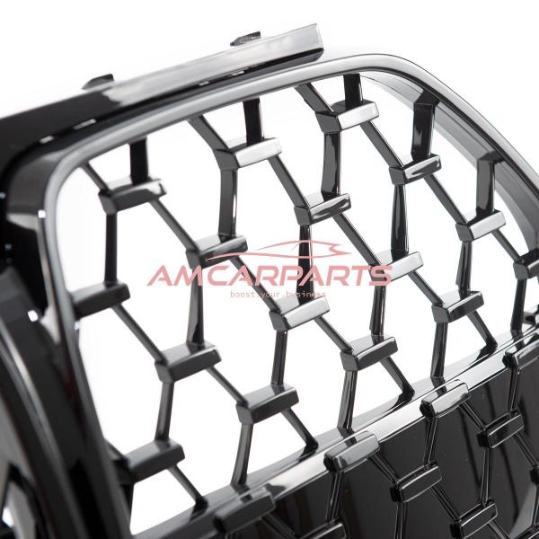 Upgrade Design Kühlergrill / Sportgrill passend für BMW 4er G26 Vor-Facelift 21+ Hochglanz schwarz