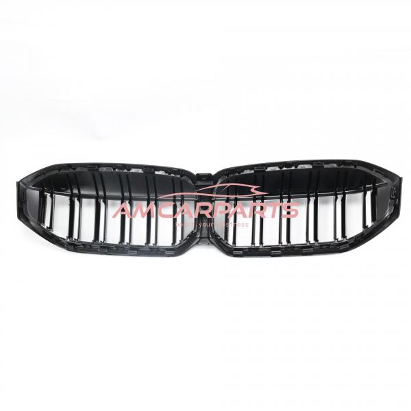 Upgrade Design Kühlergrill / Sportgrill passend für BMW 3er G20 / G21 Facelift 22+ Hochglanz schwarz
