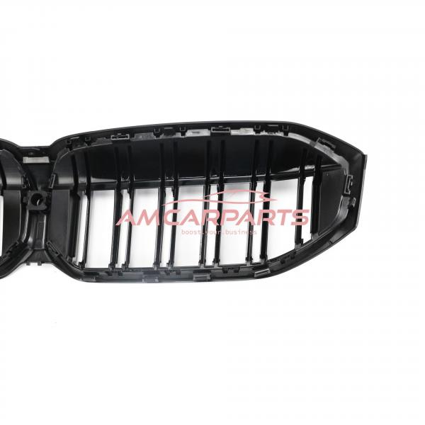 Upgrade Design Kühlergrill / Sportgrill passend für BMW 3er G20 / G21 Facelift 22+ Hochglanz schwarz