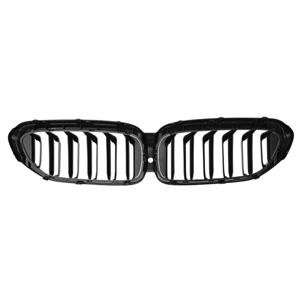 Upgrade Design Kühlergrill / Sportgrill passend für BMW 5er G30 / G31 16-20 Hochglanz schwarz