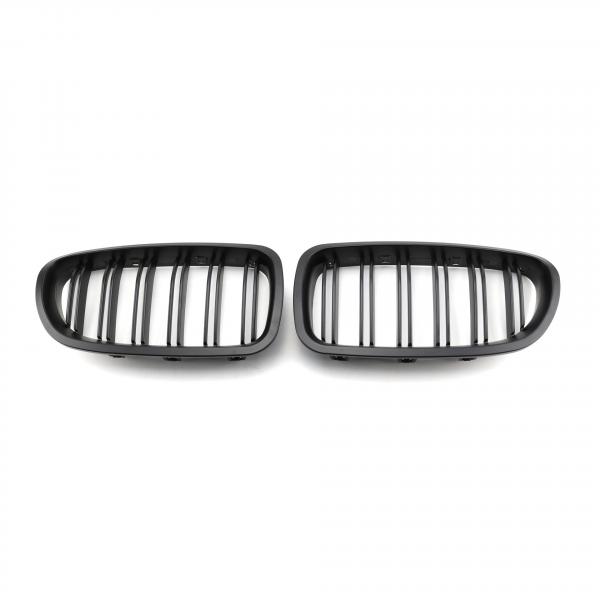 Upgrade Design Kühlergrill / Sportgrill passend für BMW 5er E39 95-03 Matt schwarz