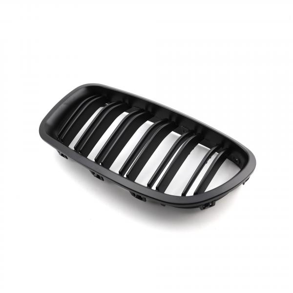 Upgrade Design Kühlergrill / Sportgrill passend für BMW 5er E39 95-03 Matt schwarz