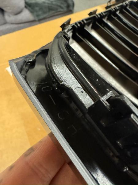 B-Ware - LumiFire Upgrade LED-Doppellamellen-Kühlergrill in Schwarz glänzend passend für BMW 3er G20 LCI 2023 +