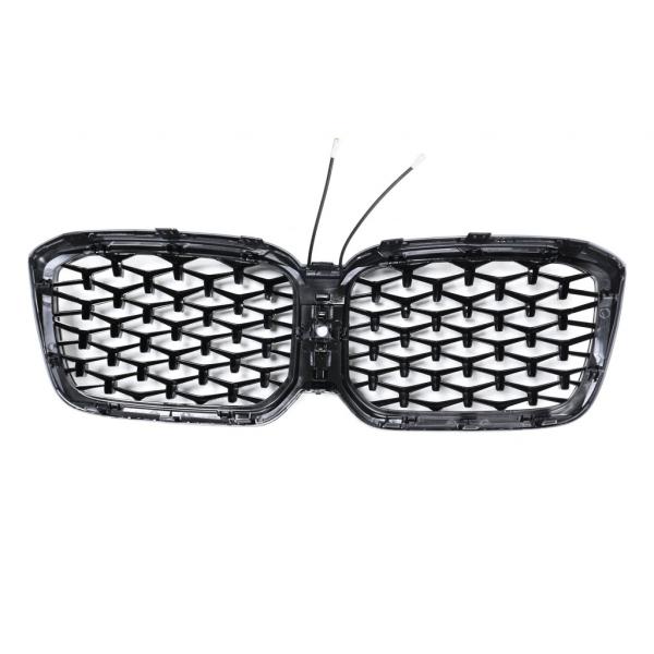 LumiFire Upgrade LED-Kühlergrill passend für BMW X3 Serie G01 LCI 2021 + für Umbau auf Diamantdesign/Look