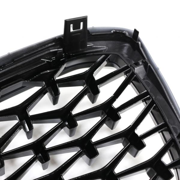 LumiFire Upgrade LED-Kühlergrill passend für BMW X3 Serie G01 LCI 2021 + für Umbau auf Diamantdesign/Look