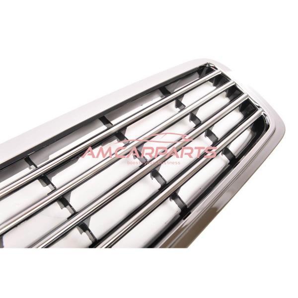 Upgrade Design Kühlergrill / Sportgrill passend für Mercedes Benz C-Klasse W203 / S203 00-07 Hochglanz schwarz / chrom