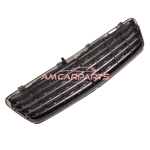 Upgrade Design Kühlergrill / Sportgrill passend für Mercedes Benz C-Klasse W203 / S203 00-07 Hochglanz schwarz / chrom