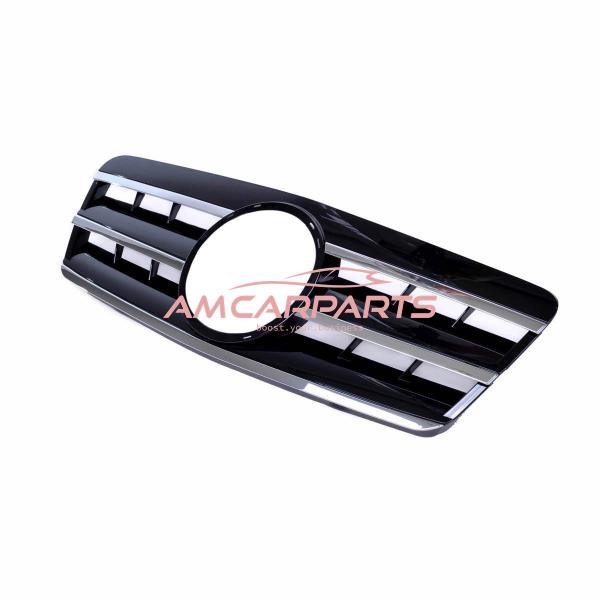 Upgrade Design Kühlergrill / Sportgrill für Mercedes Benz CLK W208 / C208 97-02 Hochglanz schwarz / chrom
