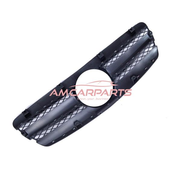 Upgrade Design Kühlergrill / Sportgrill für Mercedes Benz E-Klasse W211 / S211 Vor-Facelift 02-06 Hochglanz schwarz / chrom