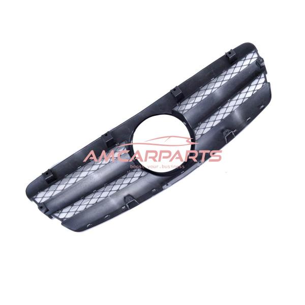 Upgrade Design Kühlergrill / Sportgrill für Mercedes Benz E-Klasse W211 / S211 Vor-Facelift 02-06 Matt silber / chrom