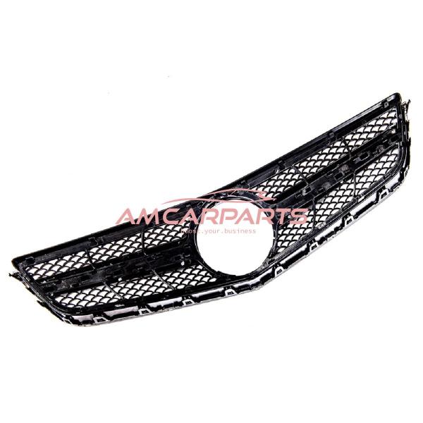 Upgrade Design Kühlergrill / Sportgrill passend für Mercedes Benz E-Klasse C207 / A207 Vor-Facelift 09-13 Matt schwarz / Hochglanz schwarz