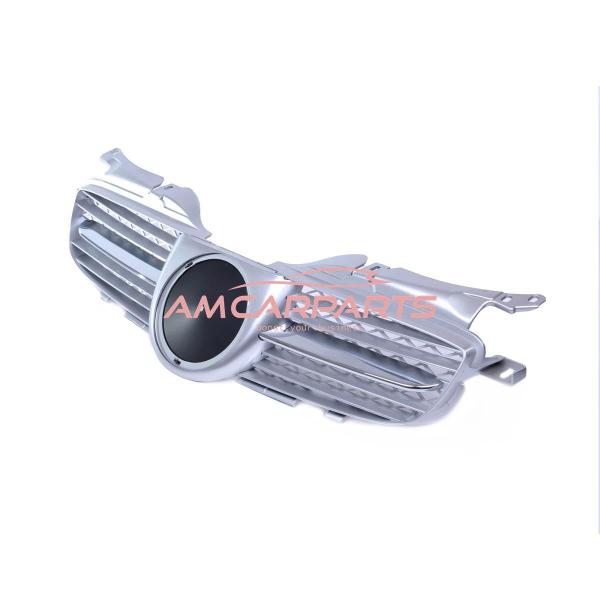 Upgrade Design Kühlergrill / Sportgrill passend für Mercedes Benz SLK R170 96-04 Matt silber / chrom