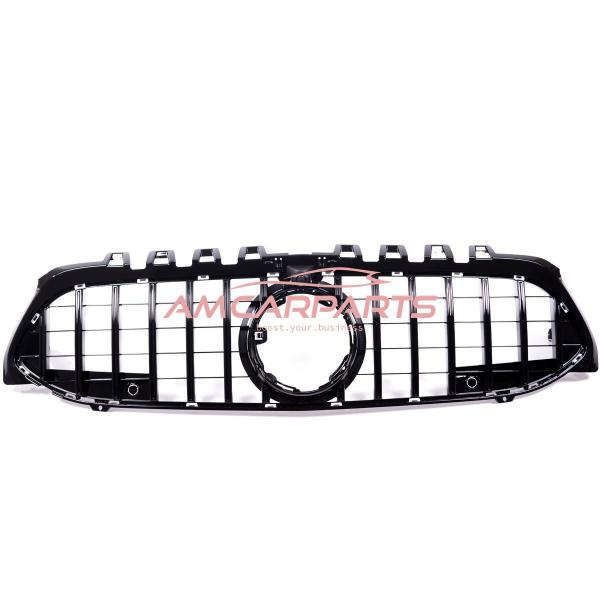 Upgrade Design Kühlergrill / Sportgrill passend für Mercedes Benz A-Klasse V177 / W177 18-23 Hochglanz schwarz