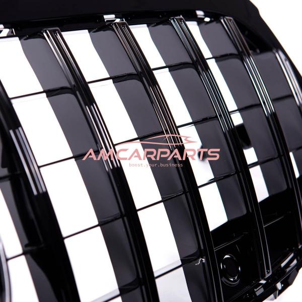 Upgrade Design Kühlergrill / Sportgrill passend für Mercedes Benz A-Klasse V177 / W177 18-23 Hochglanz schwarz