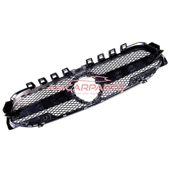 Upgrade Design Kühlergrill / Sportgrill passend für Mercedes Benz A-Klasse V177 / W177 18-23 Matt schwarz / Hochglanz schwarz