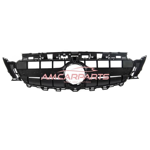Upgrade Design Kühlergrill / Sportgrill für Mercedes Benz E-Klasse W213 / S213 / A238 / C238 16-20 Matt schwarz / Matt silber