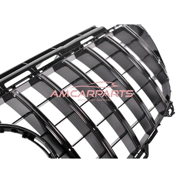 Upgrade Design Kühlergrill / Sportgrill für Mercedes Benz E-Klasse W213 / S213 / A238 / C238 Vor-Facelift 16-20 Hochglanz schwarz