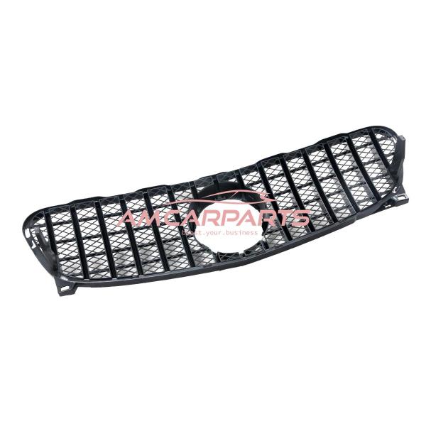 Upgrade Design Kühlergrill / Sportgrill für Mercedes GLA-Klasse (X156) 13-16 Hochglanz schwarz