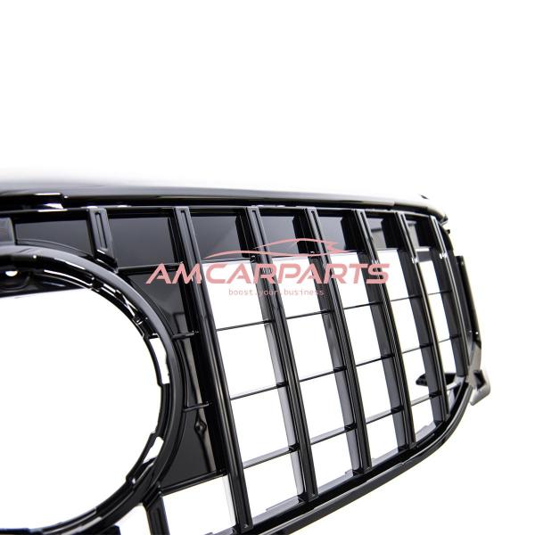 Upgrade Design Kühlergrill / Sportgrill für Mercedes GLB (X247) 19+ Hochglanz schwarz