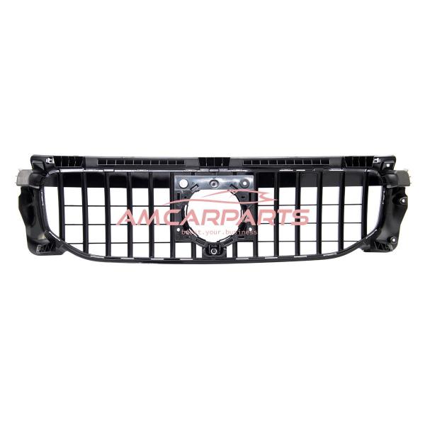 Upgrade Design Kühlergrill / Sportgrill für Mercedes GLB (X247) 19+ Hochglanz schwarz