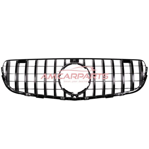 Upgrade Design Kühlergrill / Sportgrill für Mercedes GLC (X253) / GLC (C253) Vor-Facelift 15-19 Hochglanz schwarz