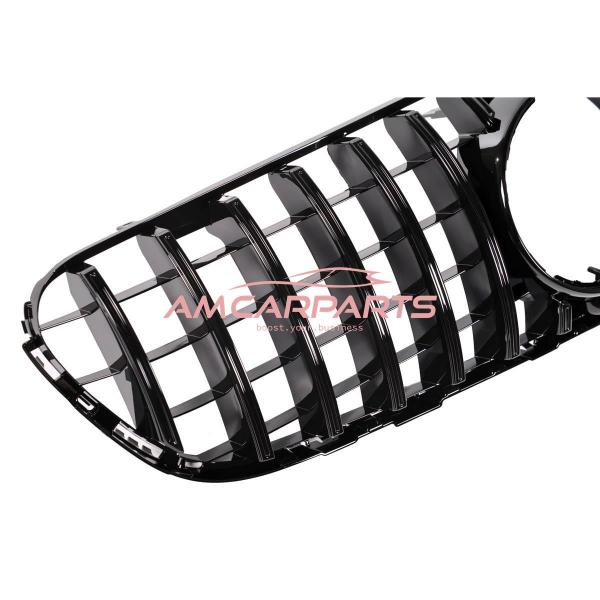 Upgrade Design Kühlergrill / Sportgrill für Mercedes GLC (X253) / GLC (C253) Vor-Facelift 15-19 Hochglanz schwarz