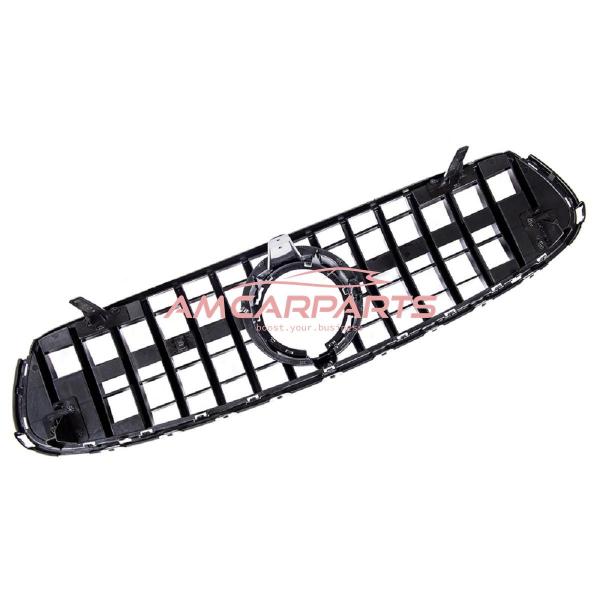Upgrade Design Kühlergrill / Sportgrill für Mercedes GLC (X253) / GLC (C253) Facelift 19-22 Hochglanz schwarz