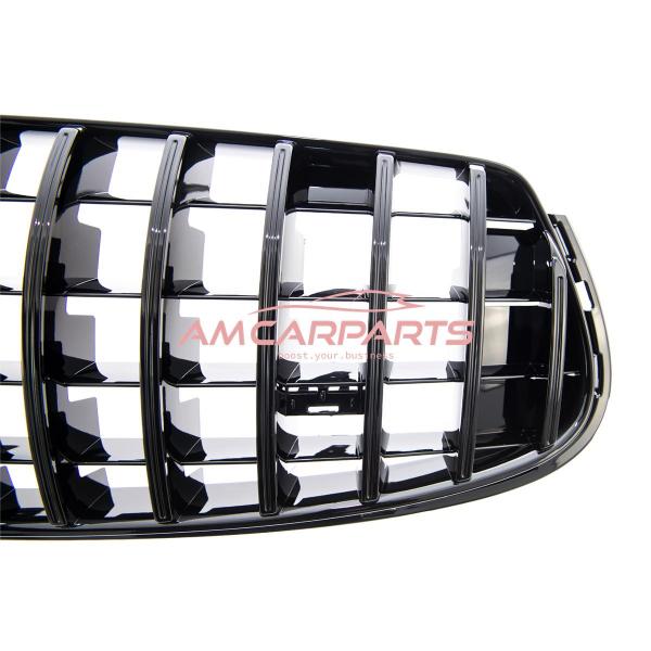Upgrade Design Kühlergrill / Sportgrill für Mercedes GLC (X253) / GLC (C253) Facelift 19-22 Hochglanz schwarz