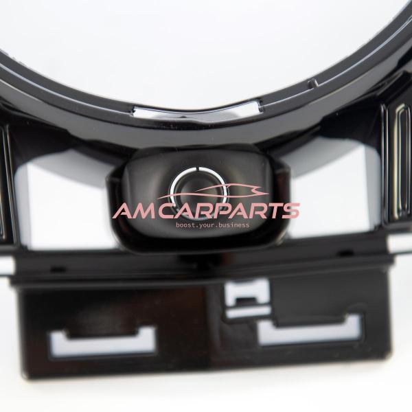 Upgrade Design Kühlergrill / Sportgrill für Mercedes GLE (W166) 15-18 Hochglanz schwarz