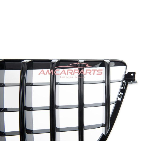 Upgrade Design Kühlergrill / Sportgrill für Mercedes GL-Klasse (X166) Vor-Facelift 12-15 Hochglanz schwarz
