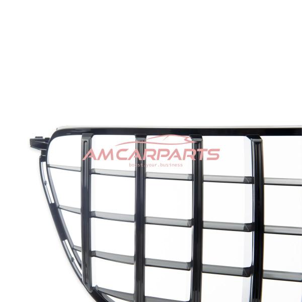 Upgrade Design Kühlergrill / Sportgrill für Mercedes GLS (X166) Facelift 16-19 Hochglanz schwarz