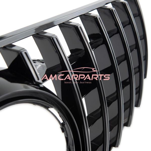 Upgrade Design Kühlergrill / Sportgrill für Mercedes GLS (X166) Facelift 16-19 Hochglanz schwarz