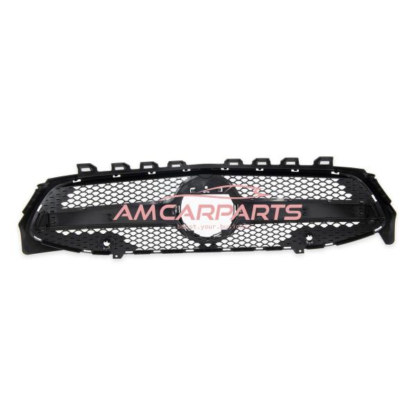 Upgrade Design Kühlergrill / Sportgrill passend für Mercedes Benz CLA C118 19+ Matt schwarz / Matt silber