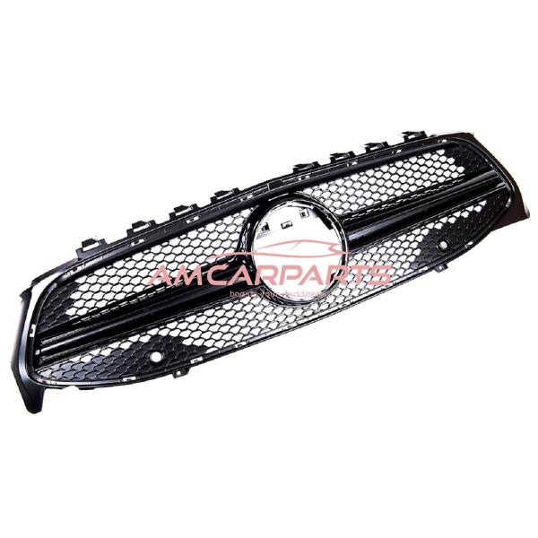 Upgrade Design Kühlergrill / Sportgrill passend für Mercedes Benz CLA C118 19+ Hochglanz schwarz