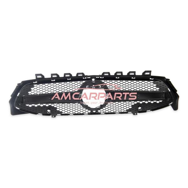 Upgrade Design Kühlergrill / Sportgrill passend für Mercedes Benz CLA C118 / X118 19+ Matt schwarz / Matt silber