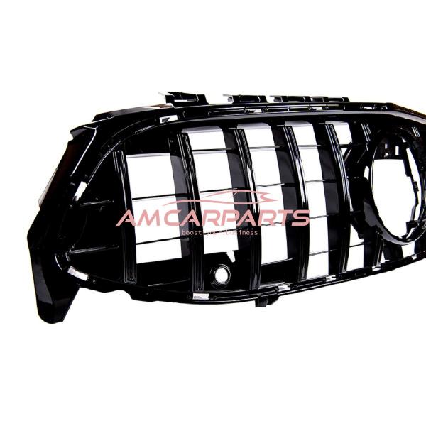 Upgrade Design Kühlergrill / Sportgrill passend für Mercedes Benz CLA C118 / X118 19+ Hochglanz schwarz