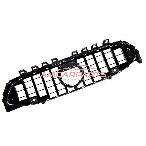 Upgrade Design Kühlergrill / Sportgrill passend für Mercedes Benz CLA C118 / X118 19+ Hochglanz schwarz