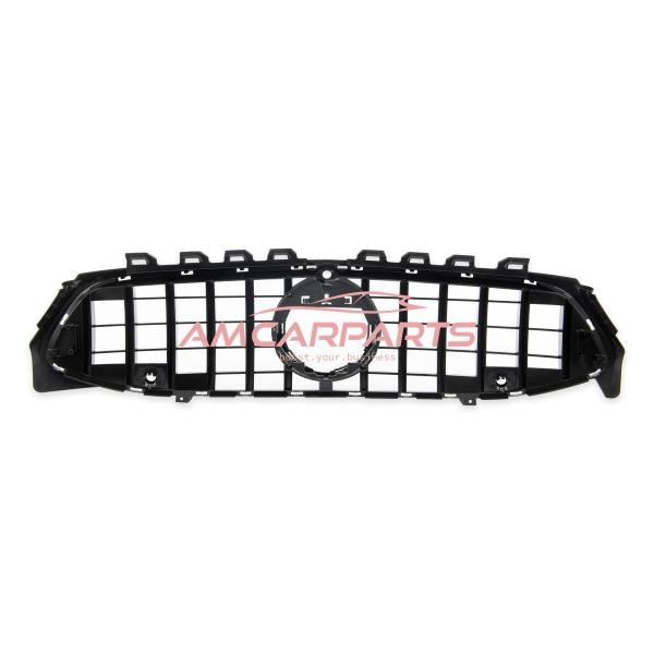 Upgrade Design Kühlergrill / Sportgrill passend für Mercedes Benz CLA C118 / X118 19+ Hochglanz schwarz / chrom