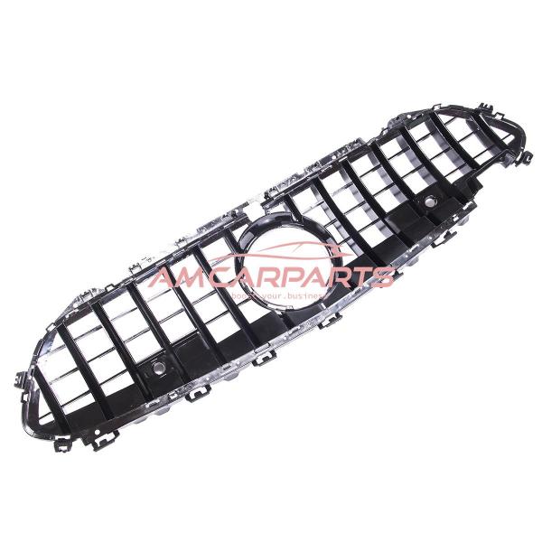 Upgrade Design Kühlergrill / Sportgrill für Mercedes CLS (C257) 18+ Hochglanz schwarz / chrom