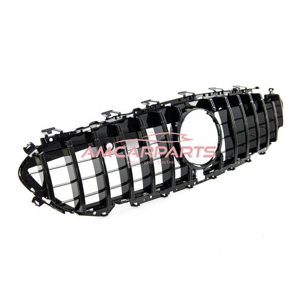 Upgrade Design Kühlergrill / Sportgrill für Mercedes CLS (C257) 18+ Hochglanz schwarz