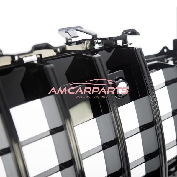 Upgrade Design Kühlergrill / Sportgrill für Mercedes CLS (C257) 18+ Hochglanz schwarz